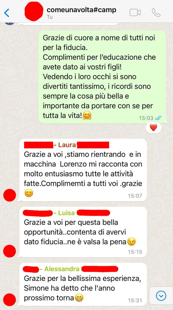 whastsapp gruppo